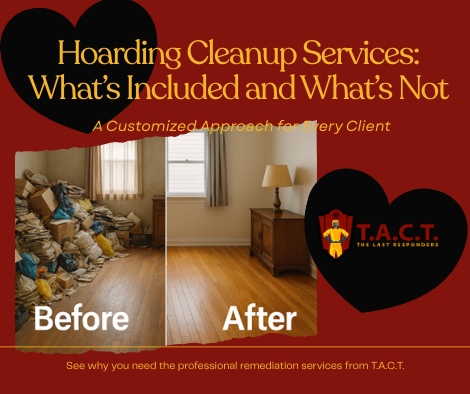 Understanding TACT48: Clean vs. Deep Clean in Hoarding Homes